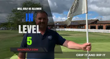 Golf in Level 5 Restrictions: Will Courses Stay Open?
