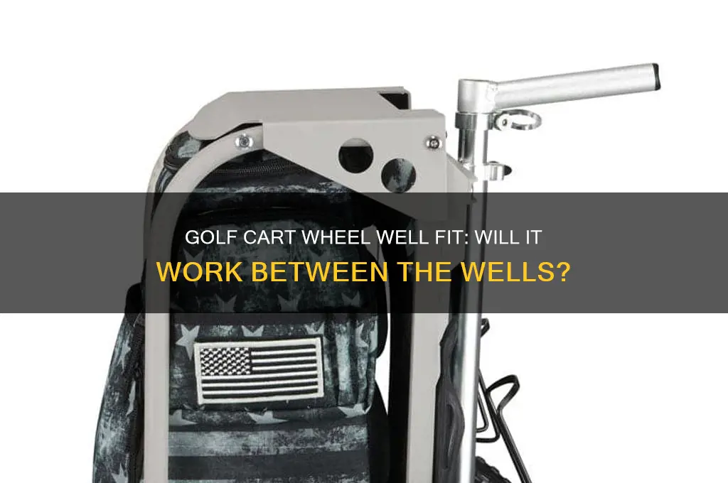 will golf car fite between wheel wells