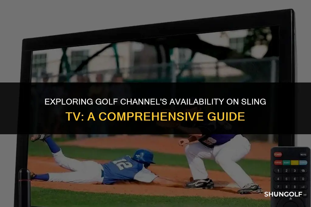will golf channel be on sling tv