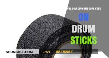 Can Golf Club Grip Tape Enhance Drum Stick Performance?