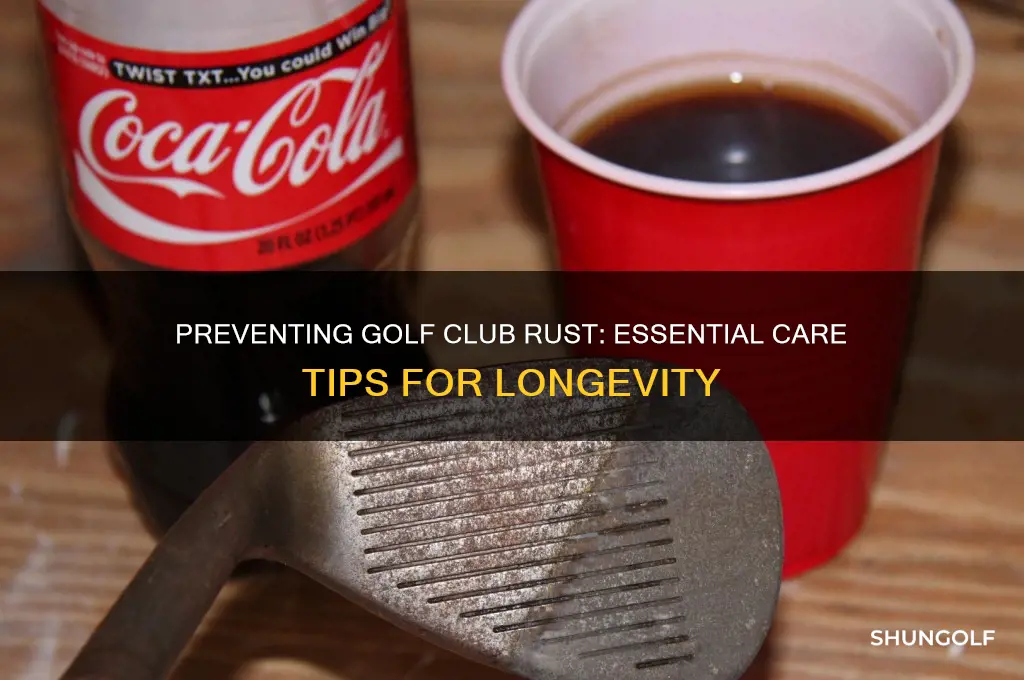 will golf club rust