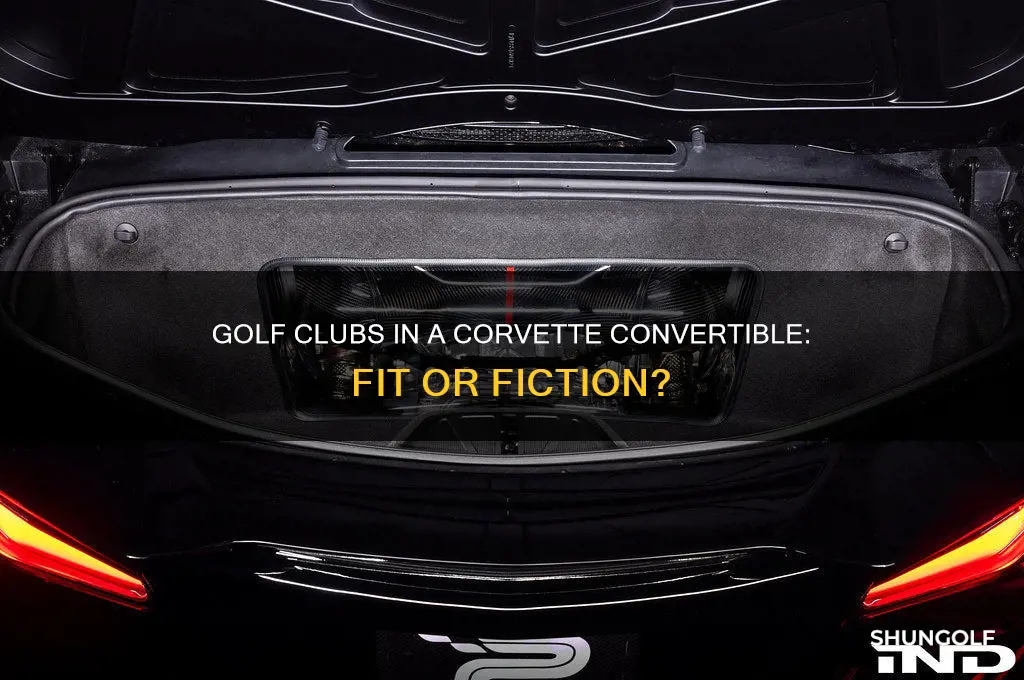 will golf clubs fin in corvete convertable