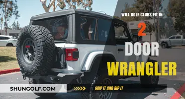 Can Golf Clubs Fit in a 2-Door Jeep Wrangler?