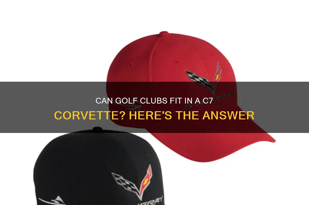will golf clubs fit in a c7 corvette