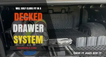 Can Golf Clubs Fit in a Decked Drawer System? Find Out!