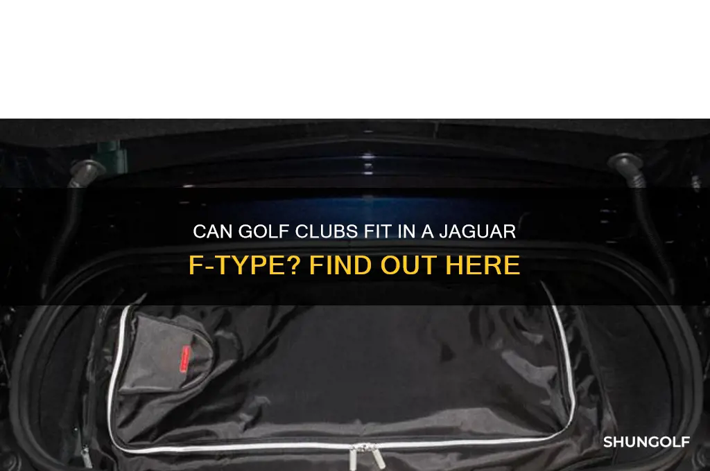 will golf clubs fit in a jaguar f type