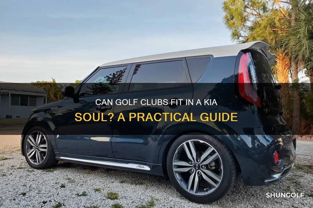 will golf clubs fit in a kia soul
