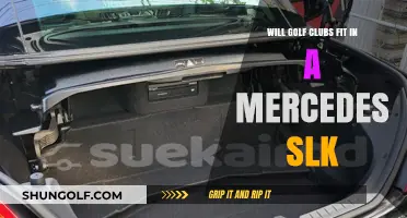 Can Golf Clubs Fit in a Mercedes SLK? Here's How