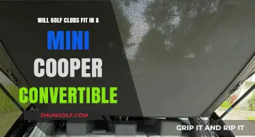 Can Golf Clubs Fit in a Mini Cooper Convertible? Find Out!