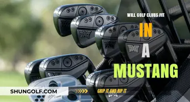 Can Golf Clubs Fit in a Ford Mustang? Space and Tips