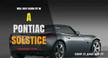 Can Golf Clubs Fit in a Pontiac Solstice? Find Out Here
