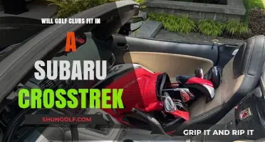 Can Golf Clubs Fit in a Subaru Crosstrek? Find Out Here