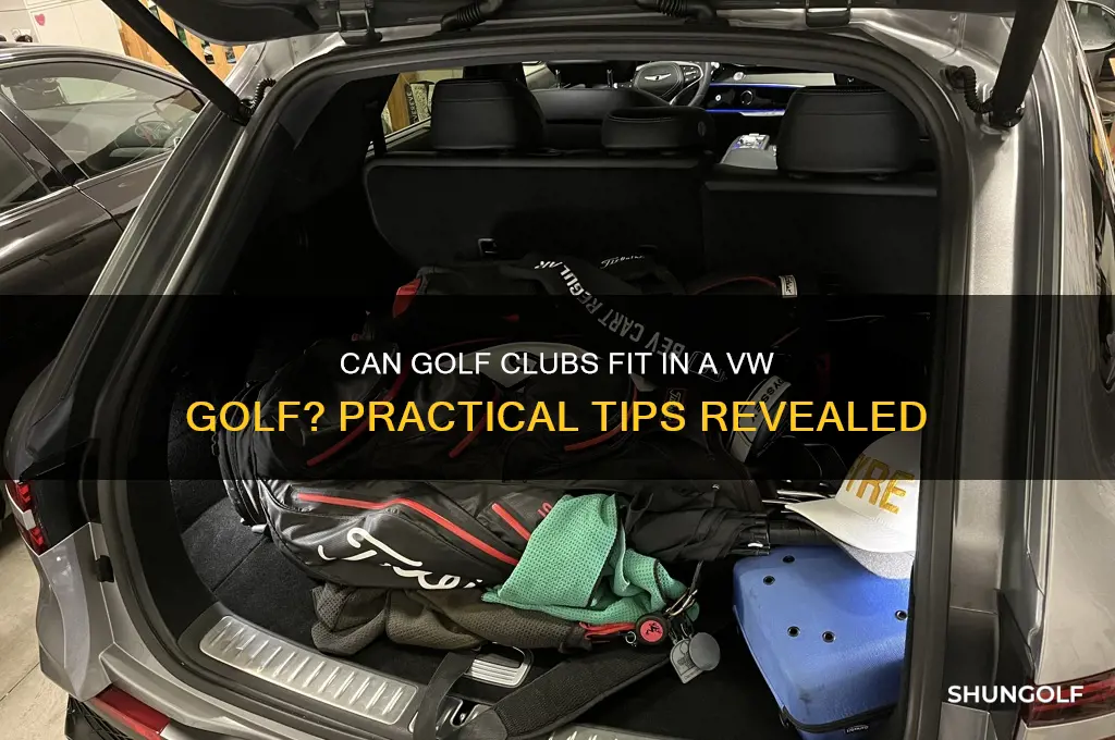 will golf clubs fit in a vw golf