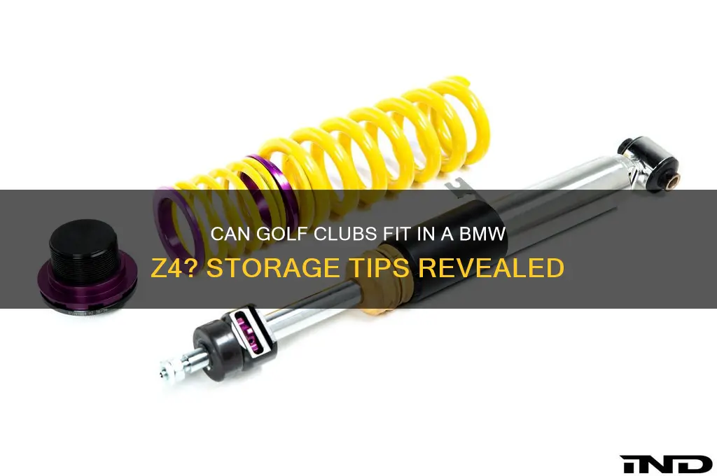 will golf clubs fit in a z4
