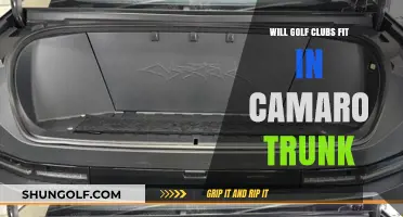Can Golf Clubs Fit in a Camaro Trunk? Here's What You Need to Know