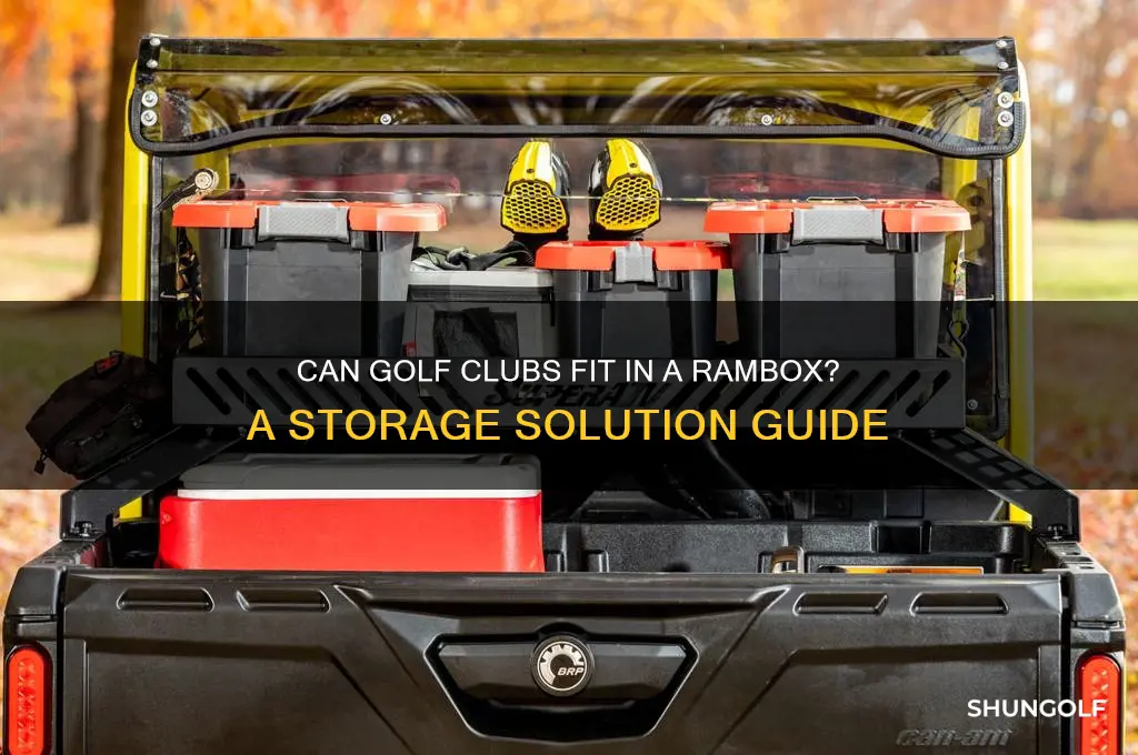 will golf clubs fit in rambox