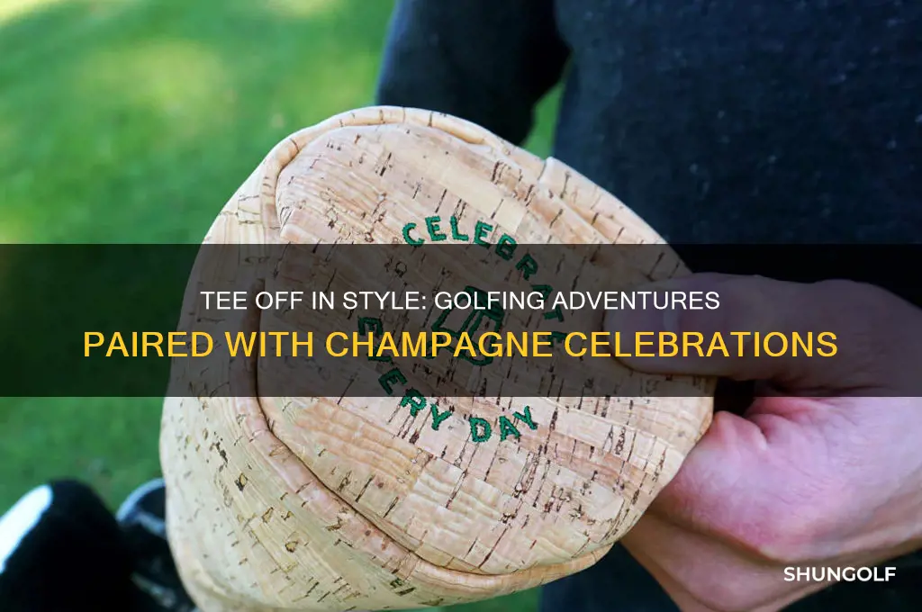 will golf for champagne