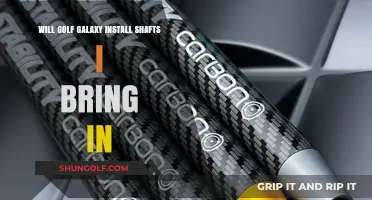 Can Golf Galaxy Install Custom Shafts You Bring In?