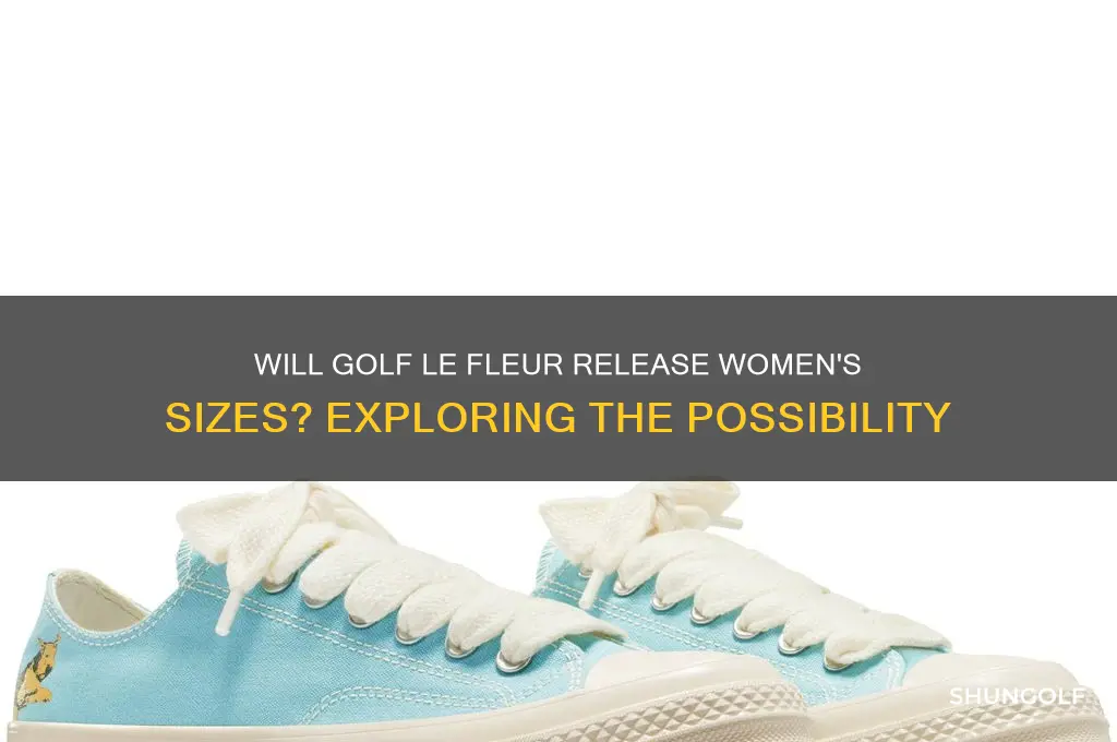 will golf le fleur come in womens size