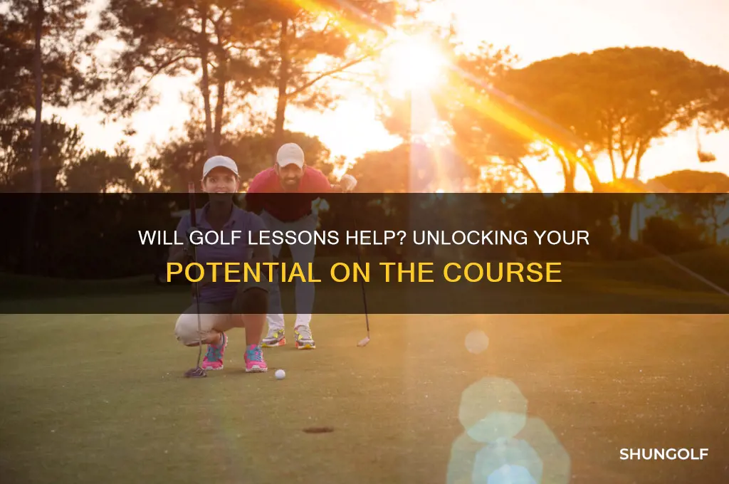 will golf lessons help