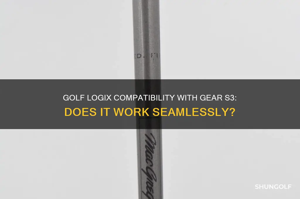 will golf logix work on my gear s3
