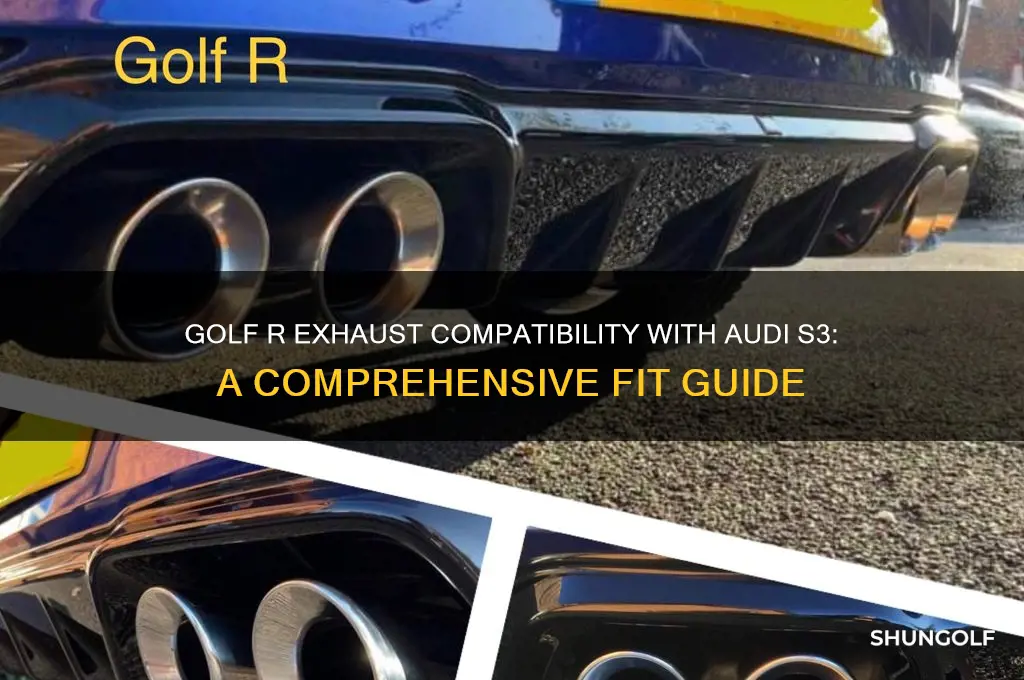 will golf r exhaust fit s3