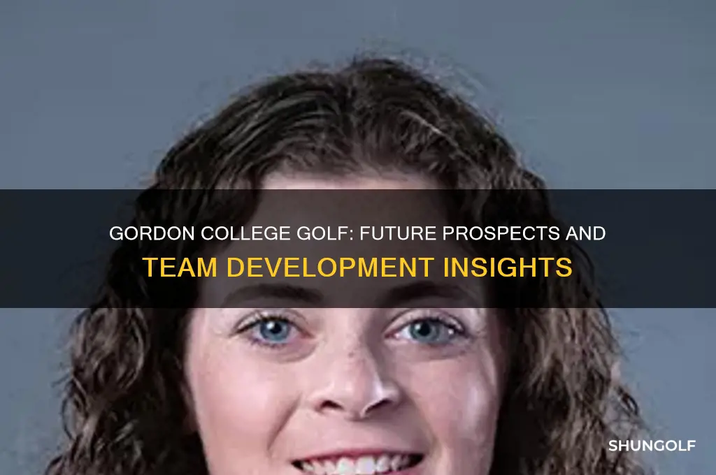 will gordon college golf