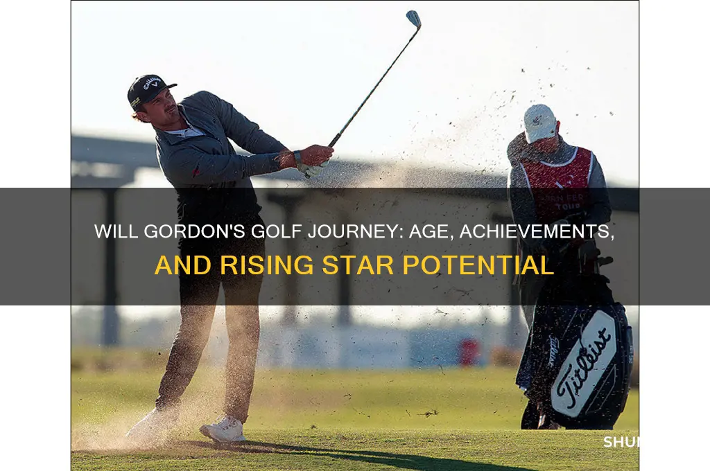 will gordon golf age