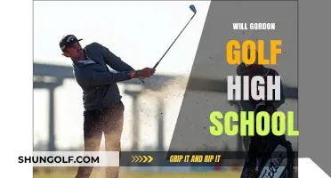 Will Gordon's Golf Journey: High School Success and Future Prospects