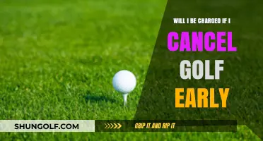 Early Golf Cancellation Fees: What You Need to Know