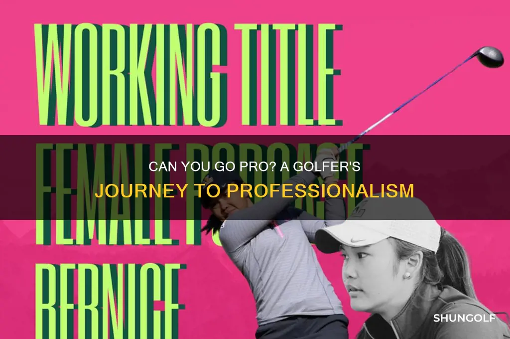 will i become a pro golfer