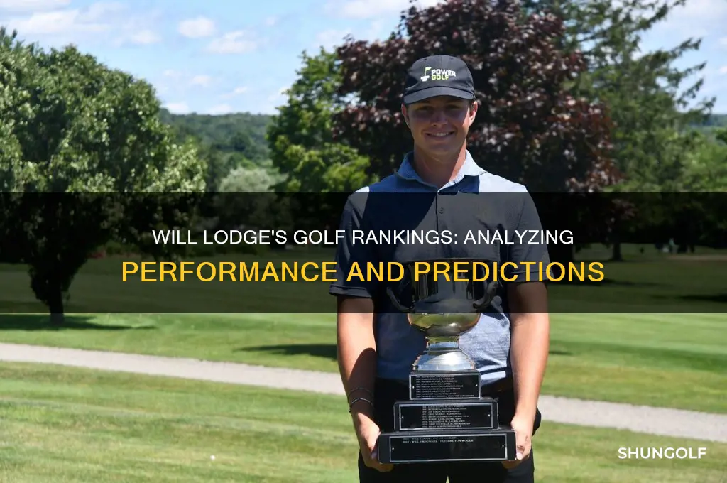 will lodge golf rankings