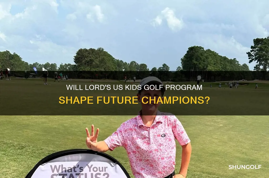 will lord us kids golf
