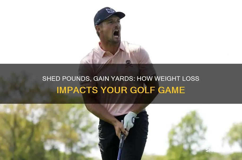 will losing weight improve my golf game