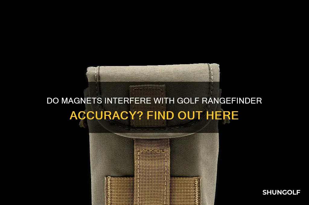 will magnets affect a range finder golf