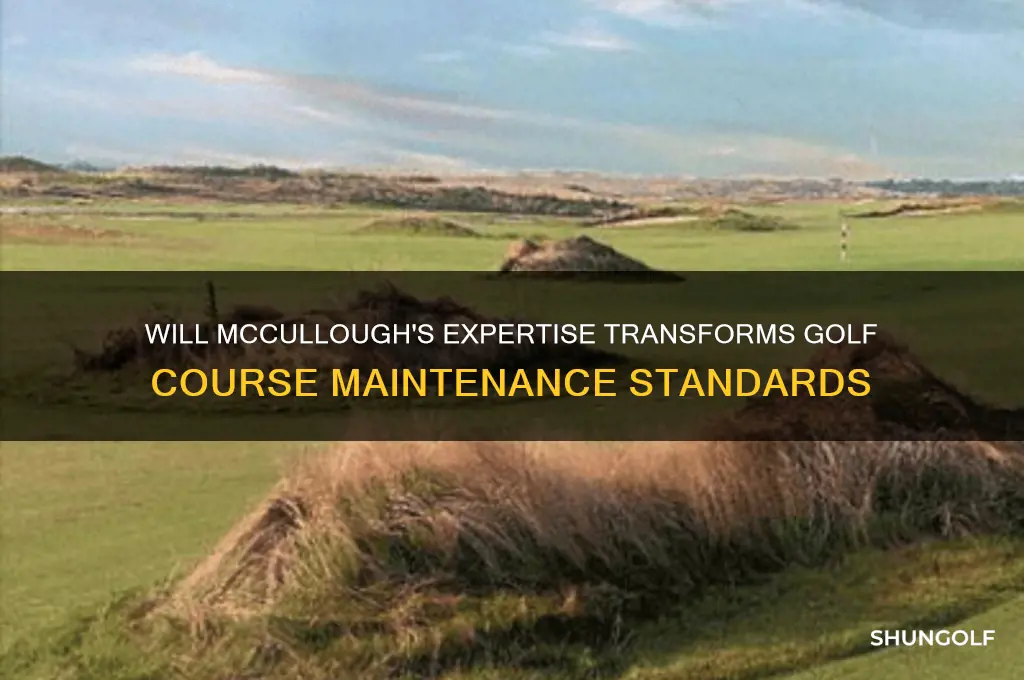 will mccullough golf superintendant