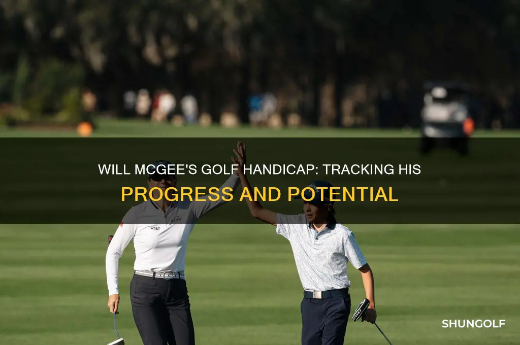 will mcgee golf handicap