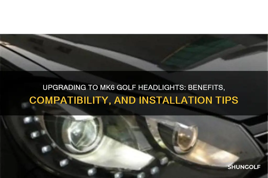 will mk6 golf headlights