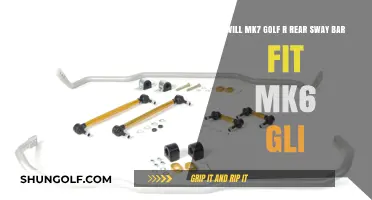 Mk7 Golf R Rear Sway Bar Compatibility with Mk6 GLI Explained