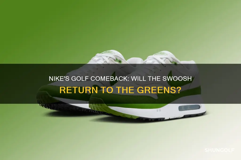 will nike come back to golf