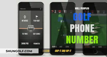 Will People's Golf Phone Number Enhance Your Game Experience?