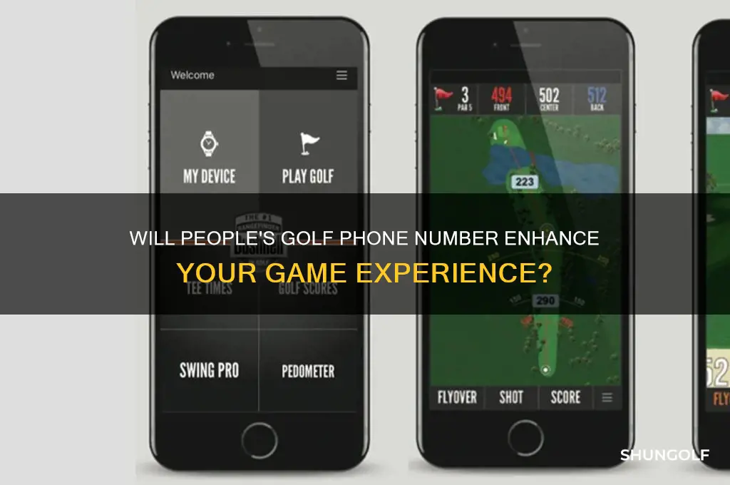 will peoples golf phone number