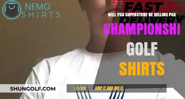PGA Superstore's PGA Championship Golf Shirts: Availability and Details