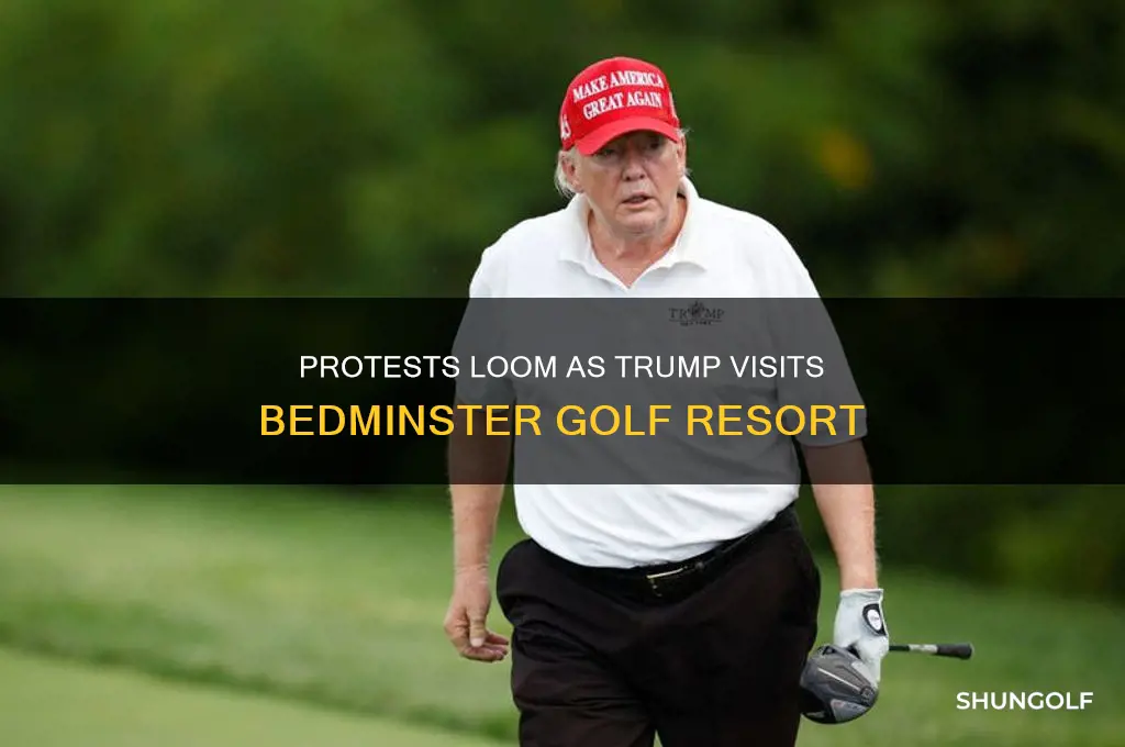 will protests greet trump at his bedminster golf resort
