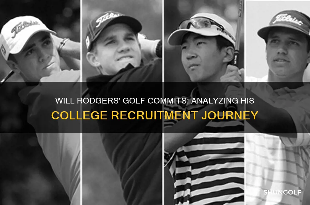 will rodgers golf commits