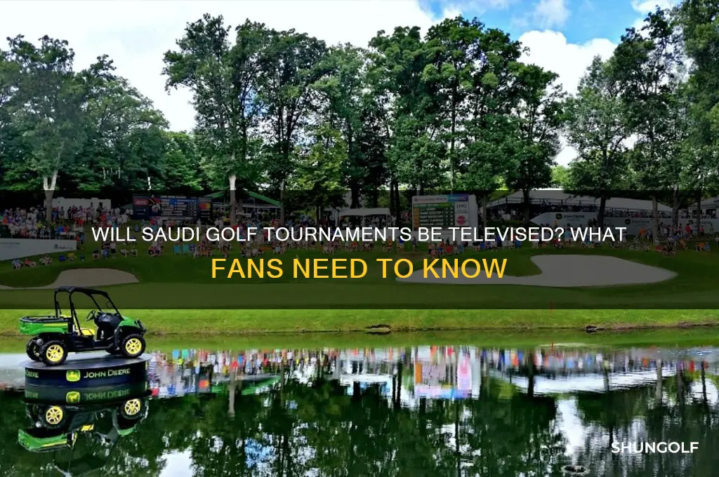 will saudi golf be televised