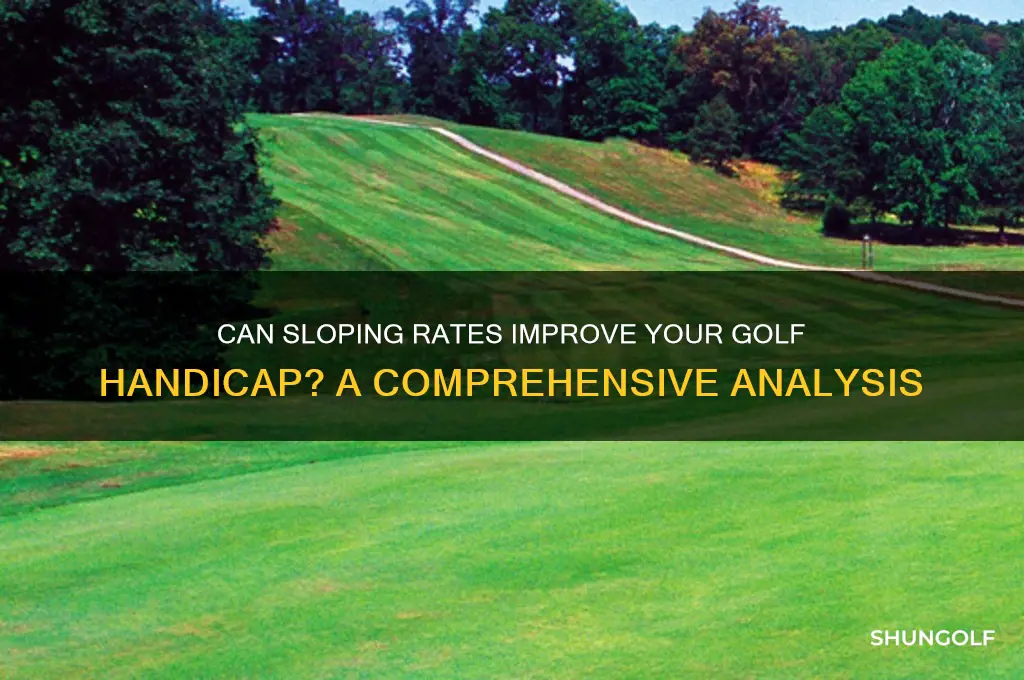 will sloping rate help my golf handicap