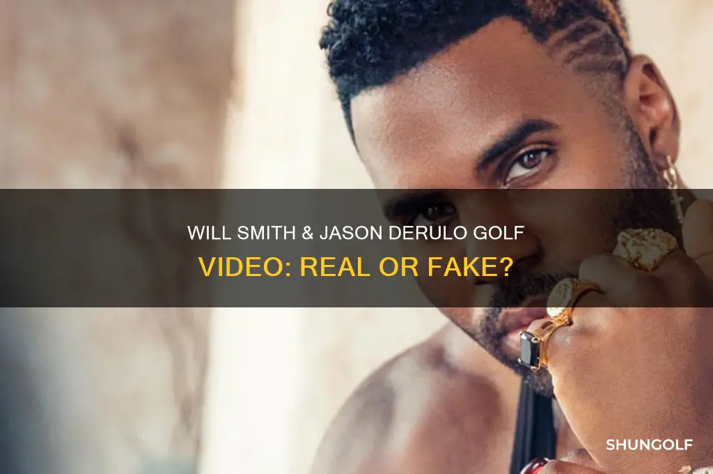 will smith jason derulo golf real or fake
