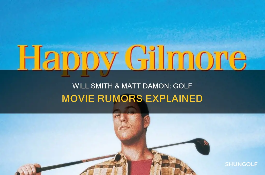will smith matt damon pelicula golf