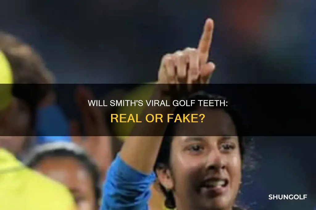 will smith teeth golf real or fake